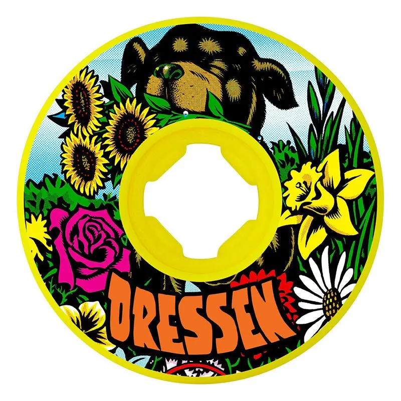 Slime Balls 55Mm 97A Eric Dressen Pup Vomit Mini Green Hardline Skateboard Wheels 4Pk 1