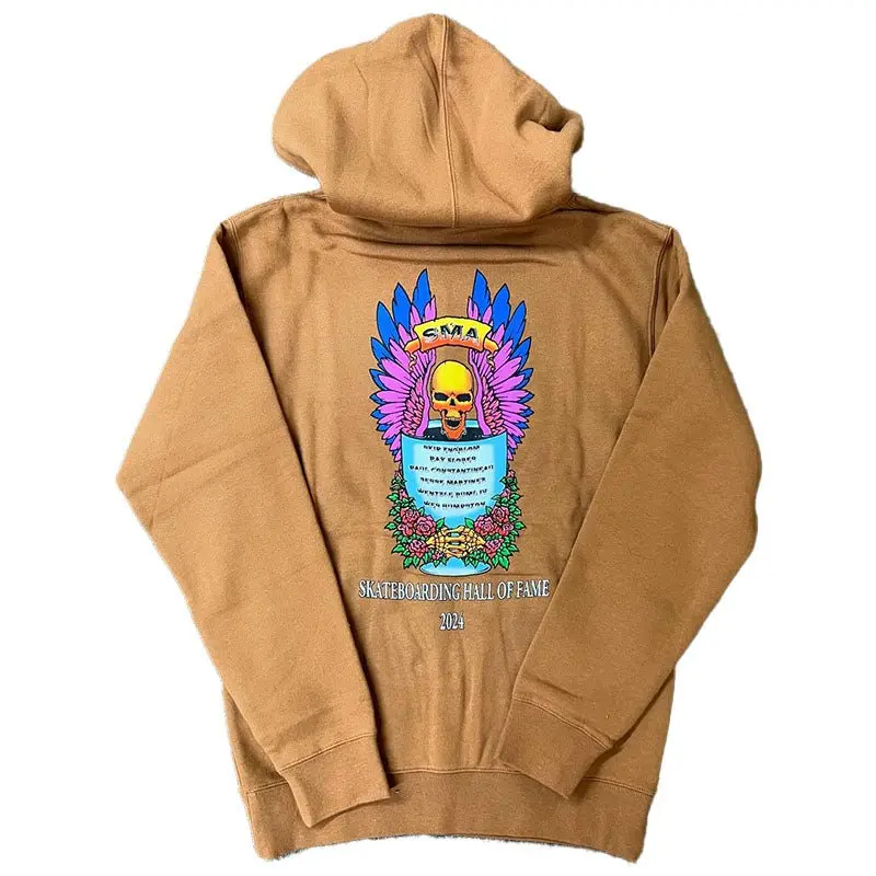 Sma Skateboarding Hall Of Fame 2024 Series 2 Brown Hoodies 1