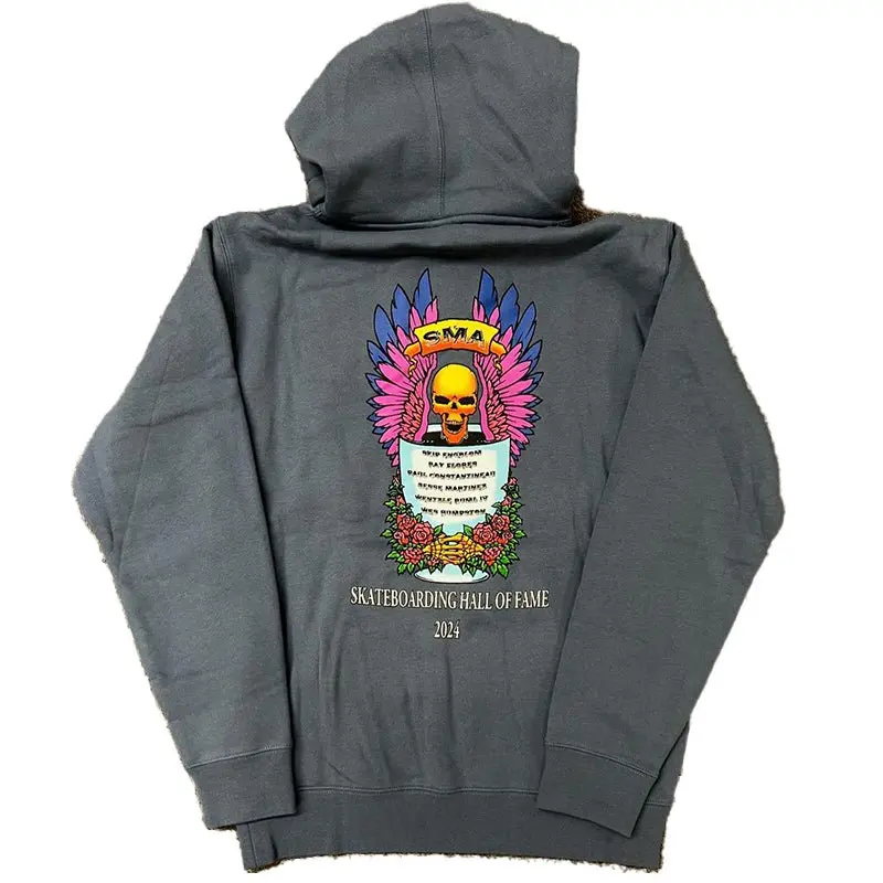 Sma Skateboarding Hall Of Fame 2024 Series 2 Sage Blue Hoodies 1
