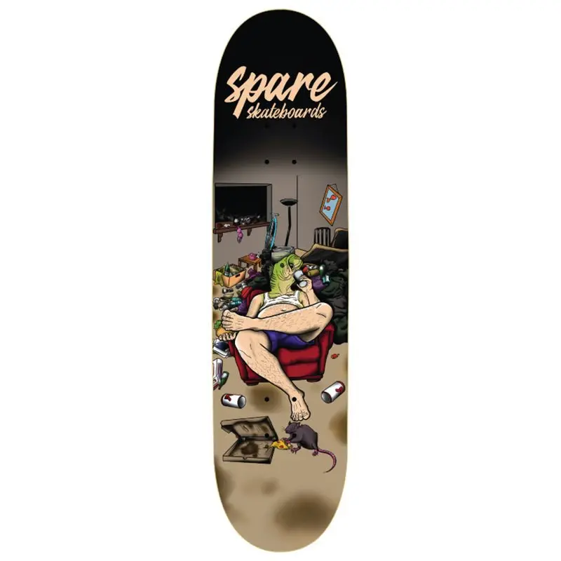 Spare 8.3" Home Sweet Home Skateboard Deck 1