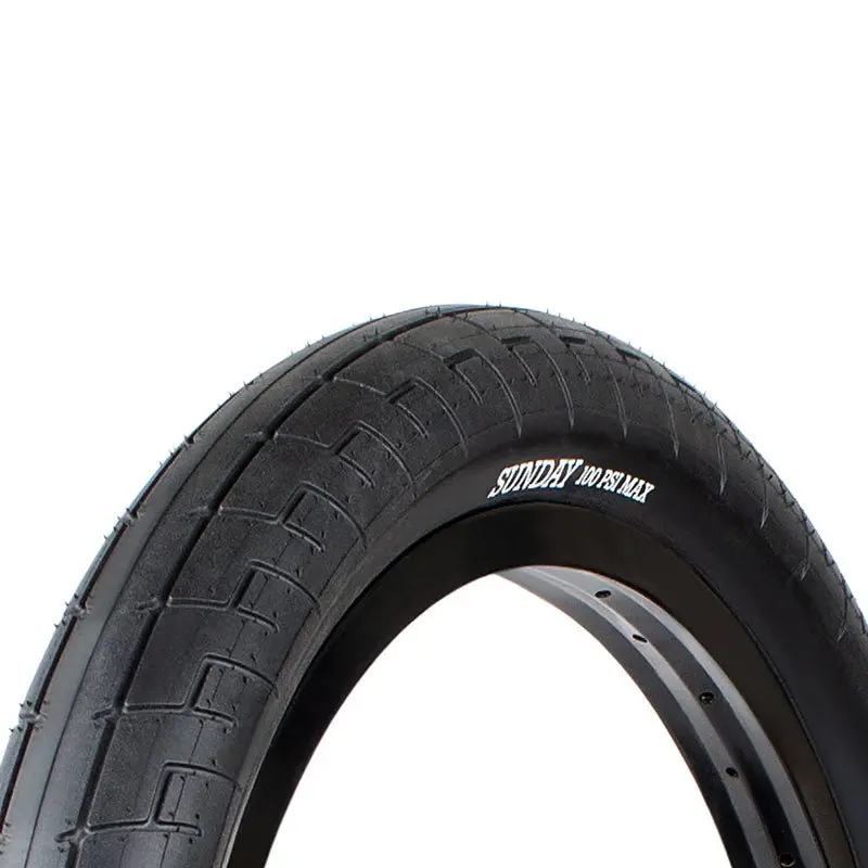 Sunday 20" X 2.4" Street Sweeper V2 (Black) Bicycle Tire 1