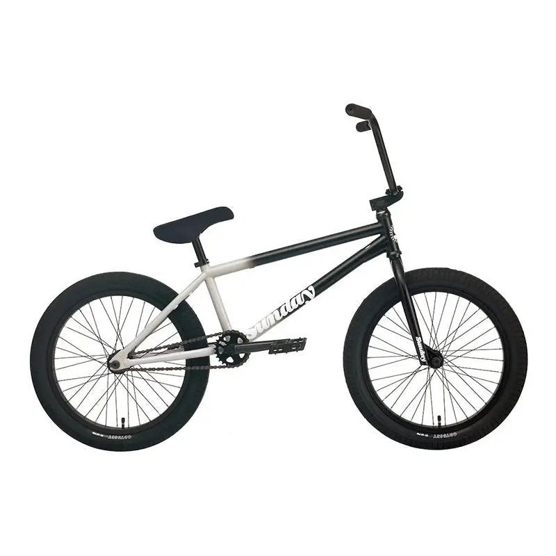 Sunday Forecaster - Broc Raiford Signature (Matte Black To Grey Fade With 21" Tt In Lhd Or Rhd) Bmx Bicycle 1