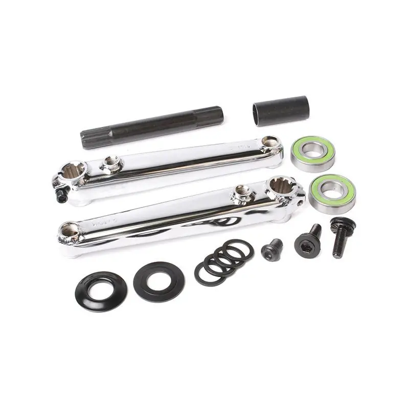 Sunday Saker V2 Cranks (Chrome W/Mid Bb) - 170Mm Chrome 1