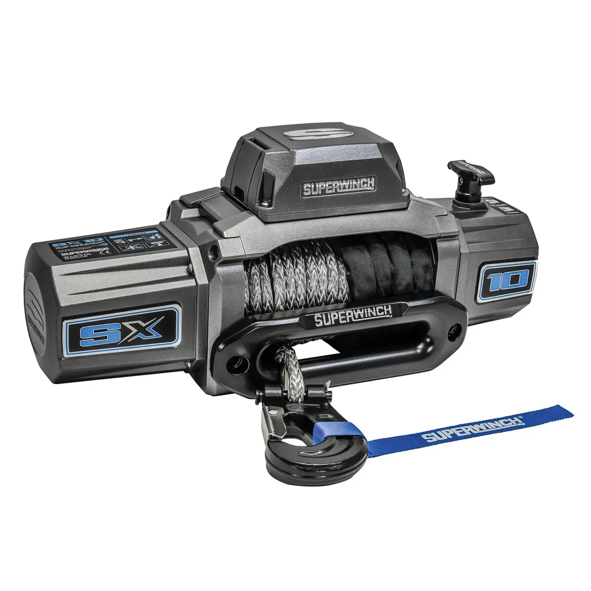 10,000Lb Synthetic Rope Winch | Superwinch Sx10sr 1
