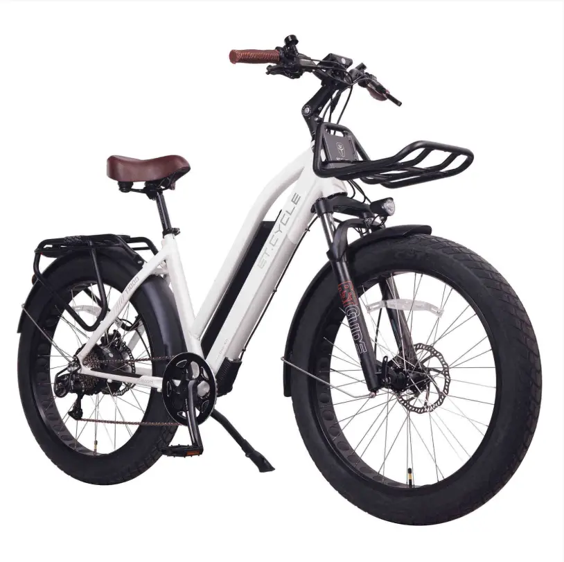 Et.Cycle T1000 Electric Fat Bike Trekking Step-Thru E-Bike Powerful T Series 48V 21Ah, 1008Wh 2