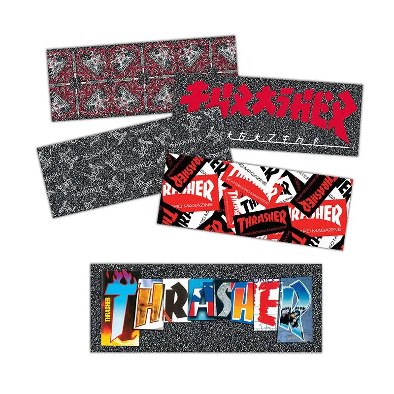 Thrasher Grip Strips 9" X 3.25" Bg/5 Graphic Mob 5Pk 1