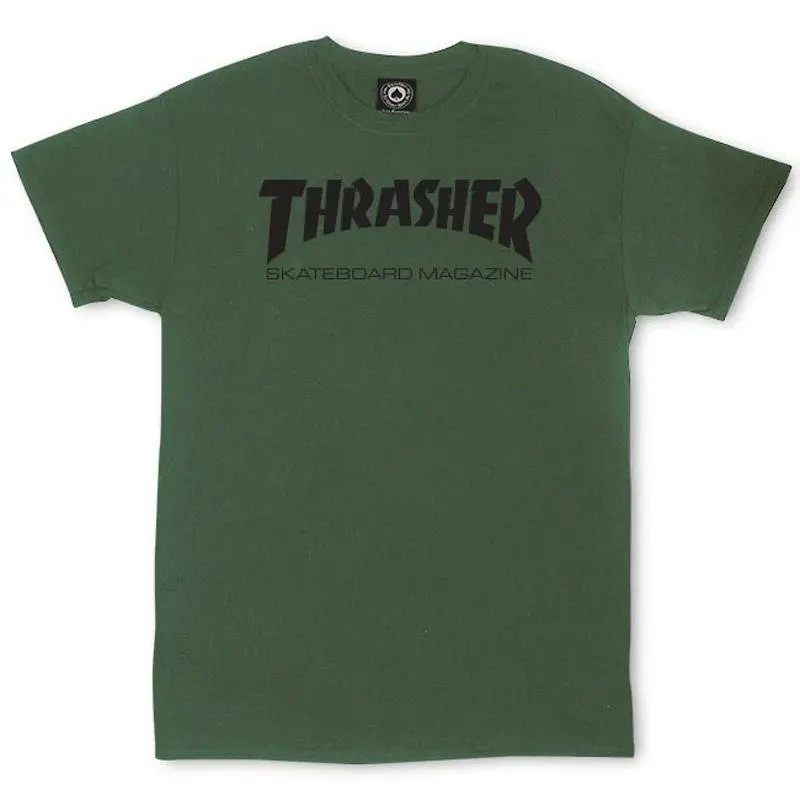 Thrasher Skateboard Magazine Army T-Shirts 1