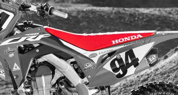 Throttle Jockey - 2020 Team Honda Seat Covers 1
