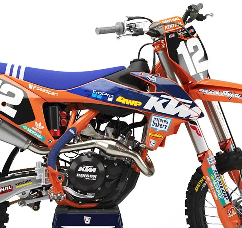 Throttle Syndicate - 2019 Tld Ktm Team Graphic Kit 1