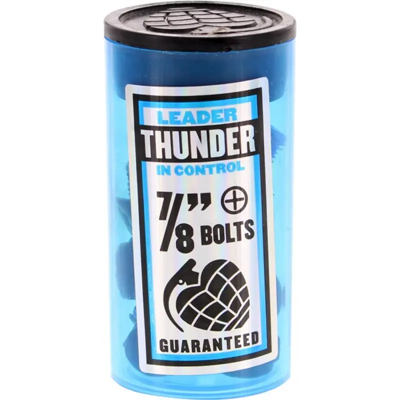 Thunder Trucks 7/8" Phillips Blue Skateboard Hardware 1
