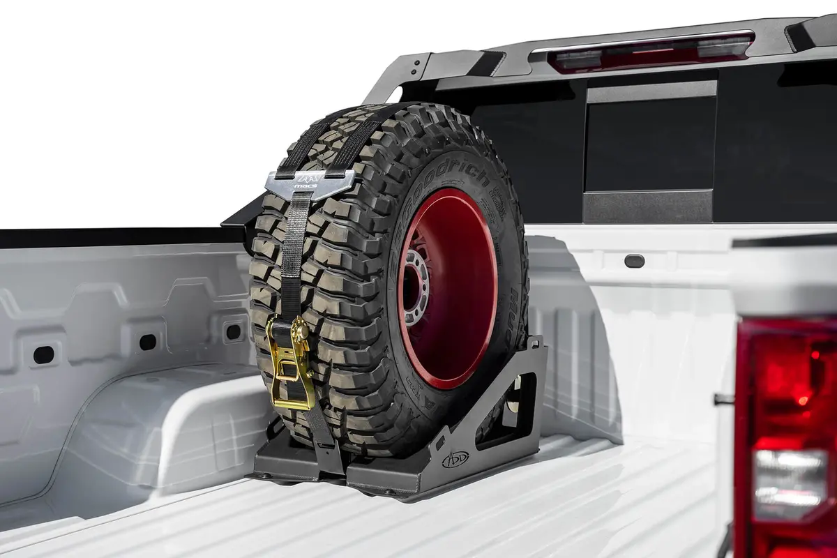 Mac's Adjustable Y-Strap For Tire Carrier 1