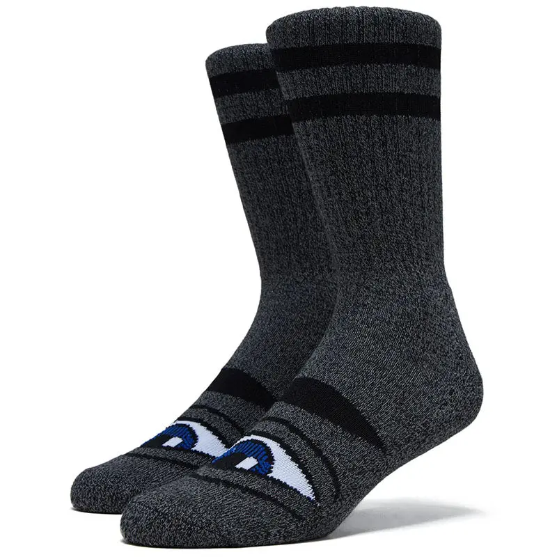 Toy Machine Heather Black Sect Eye Socks 1Pr 1