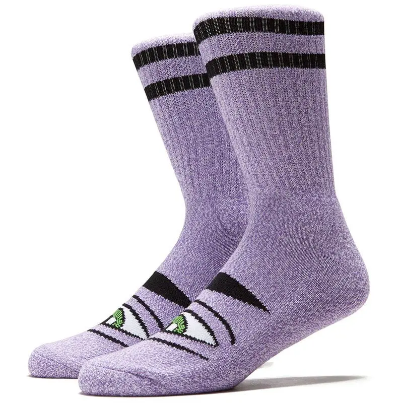Toy Machine Heather Sect Eye Purple Socks 1Pr 1