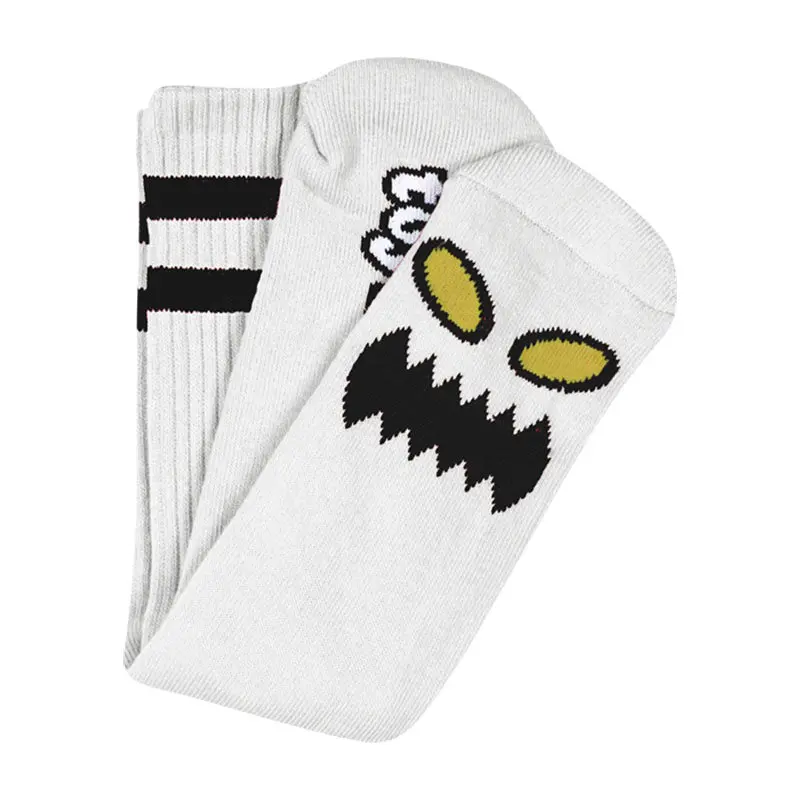 Toy Machine Monster Face White Crew Socks 1Pr 1