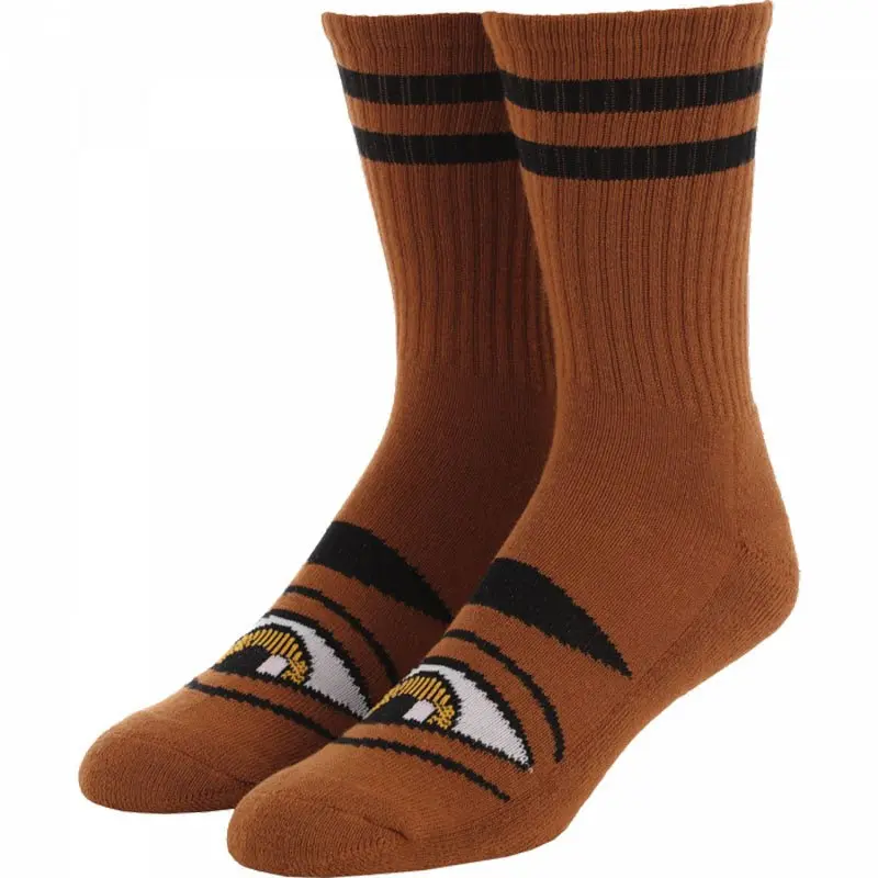 Toy Machine Sect Eye Chocolate Crew Socks 1Pr 1
