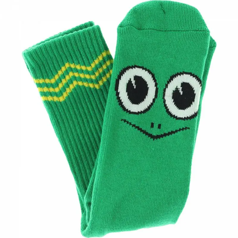 Toy Machine Turtle Boy Green Crew Socks 1Pr 1