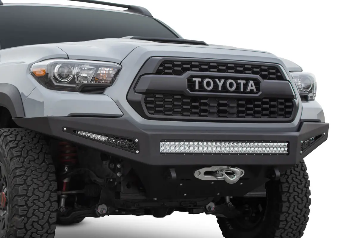 2016-2023 Toyota Tacoma Honeybadger Winch Front Bumper 1