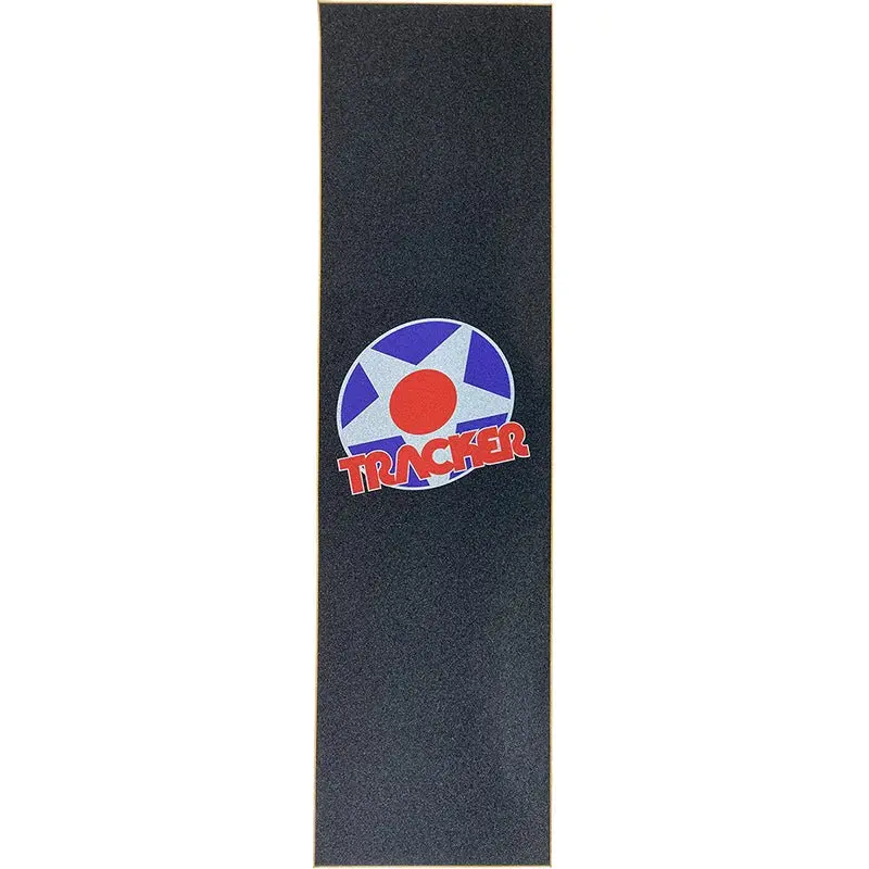 Tracker Trucks 9" X 33"  Tracker Star Logo Graphic Large Skateboard Grip Tape 1