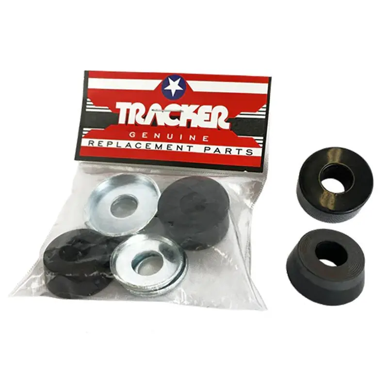 Tracker Trucks Kit-Soft Black Bushings 2Pr 1