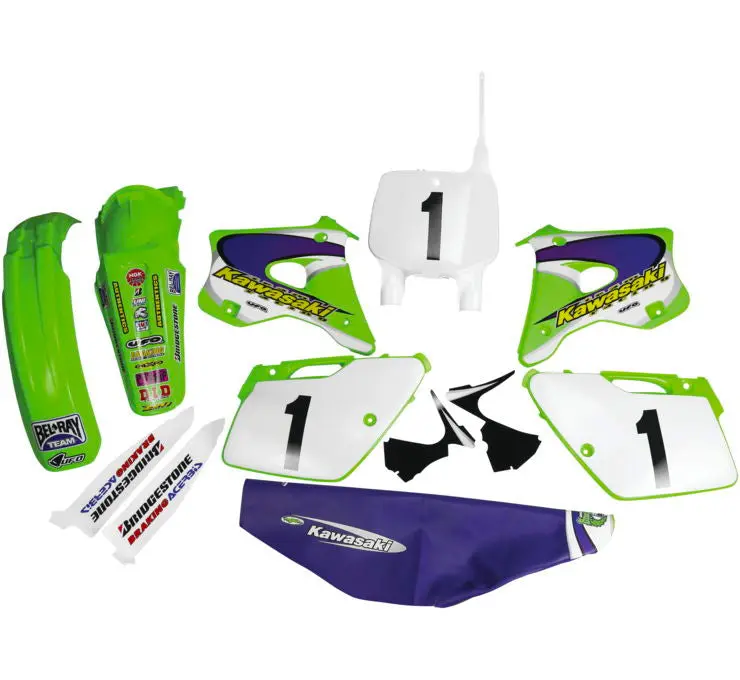 Ufo - Kawasaki Emig Team Replica Kit (Kx125/250 94-98) 1