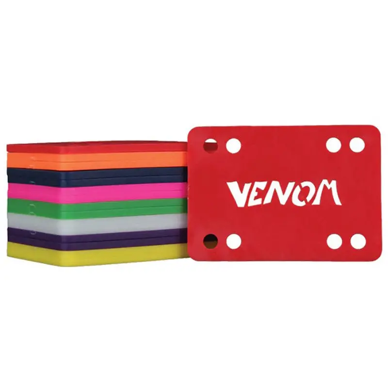 Venom Bushings 1/8" Skateboard Riser Pads 2Pk 1