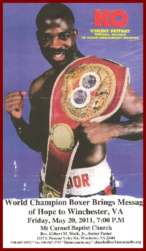 Vincent Pettway Boxing Career Dvds 1