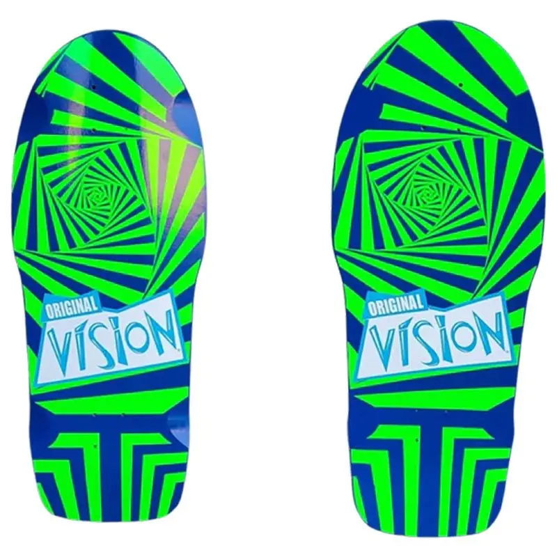 Vision 10" X 30" "Double Take" Og Vision Skateboard Deck 1