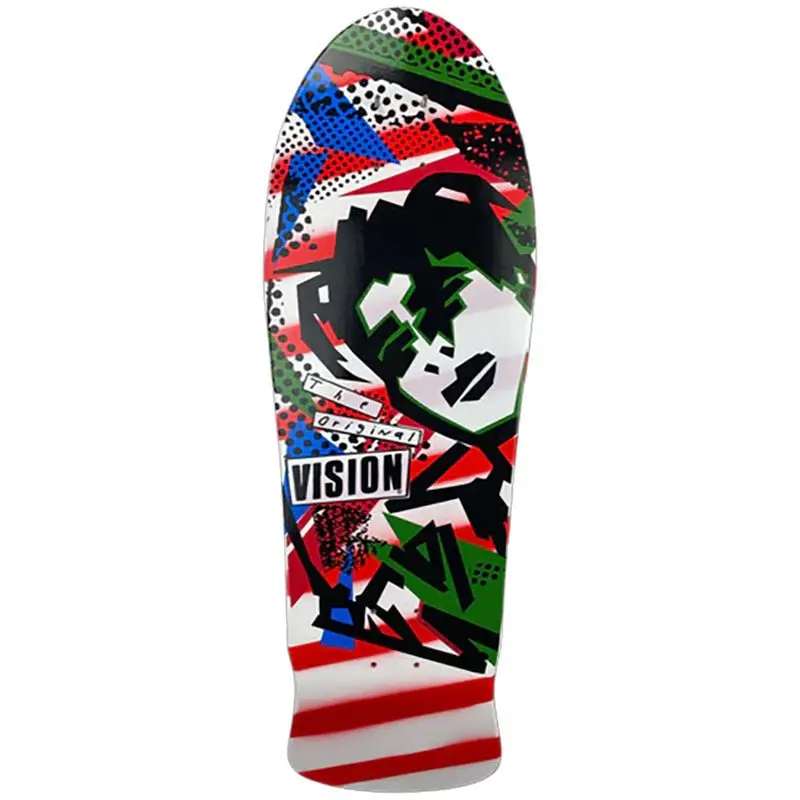 Vision 10" X 30" Limited Christmas Mg Skateboard Deck 1