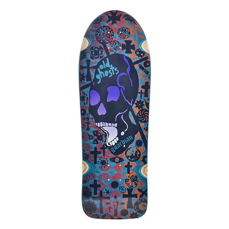 Vision 10" X 30" Old Ghost (Blue Stain) Skateboard Deck 1