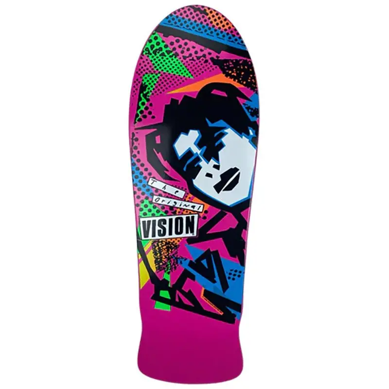 Vision 10" X 30" Original Mg Love Limited Color Way Skateboard Deck 1