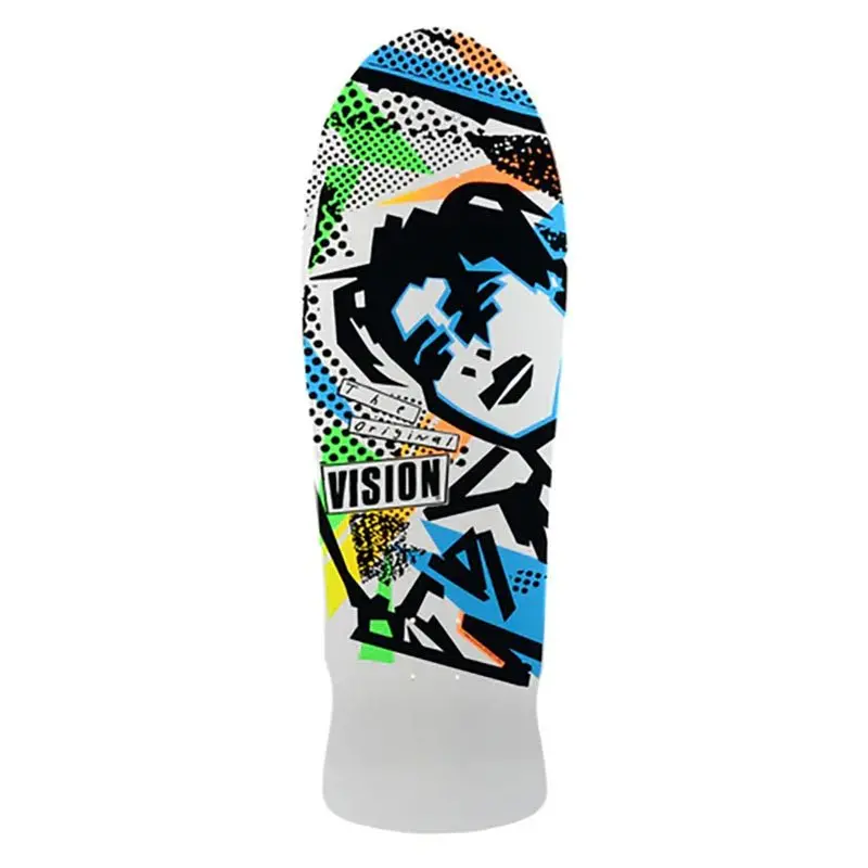 Vision 10" X 30" Original Mg (White Dip) Skateboard Deck 1