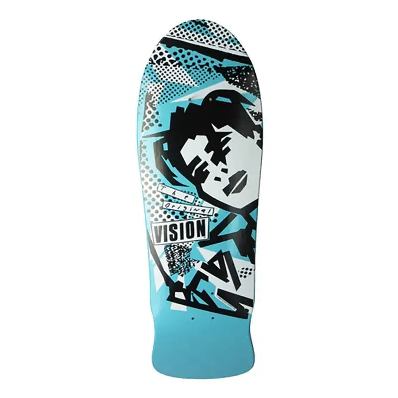 Vision 10" X 30.25" Mg Modern Concave (Turq Dip) Skateboard Deck 1