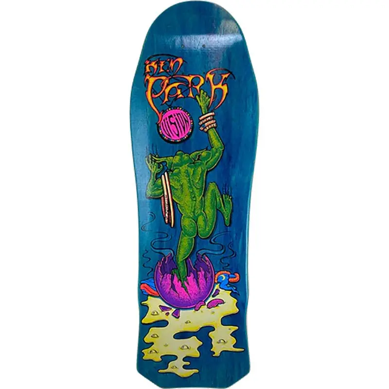Vision 10" X 31" Ken Park 3 Blue Stain Skateboard Deck 1