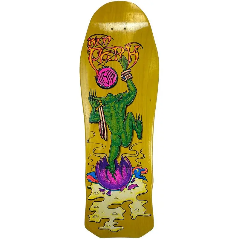 Vision 10" X 31" Ken Park 3 Yellow Stain Skateboard Deck 1