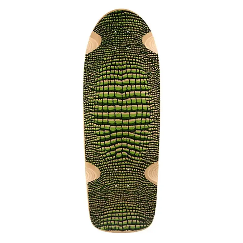 Vision 10.25" X 30" Natural Reptile Vision Skateboard Deck 1