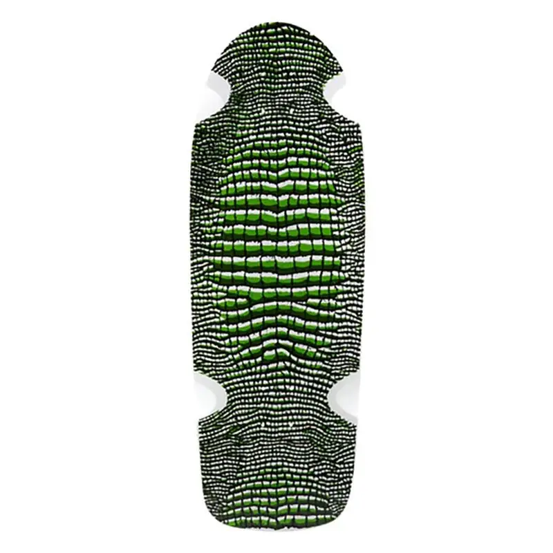 Vision 10.25" X 30" White Reptile Vision Skateboard Deck 1