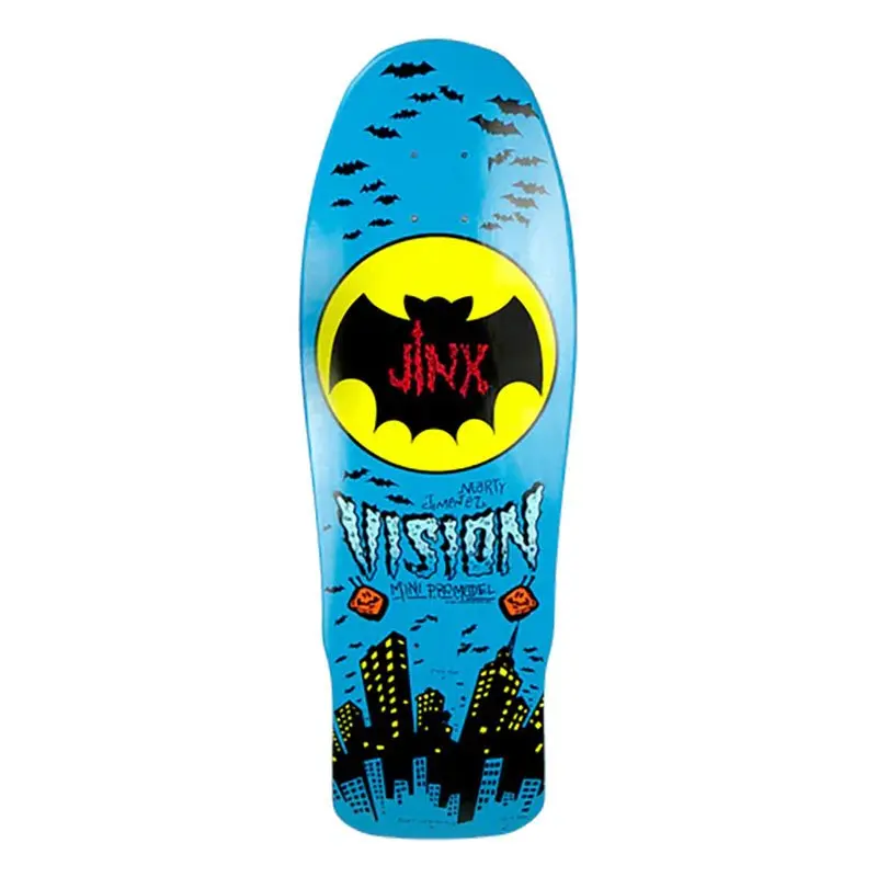 Vision 9.5" X 29.5" Jinx Mini (Blue Dip) Skateboard Deck 1