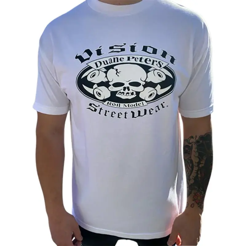 Vision Streetwear- Og White Dp Role Model Men's T-Shirt 1
