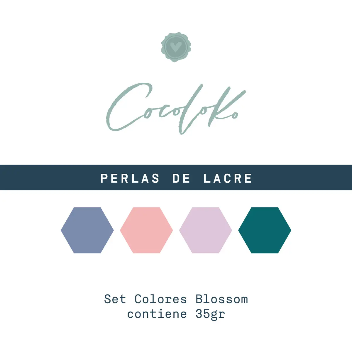 Set De Perlas De Lacre - Colores Blossom 1