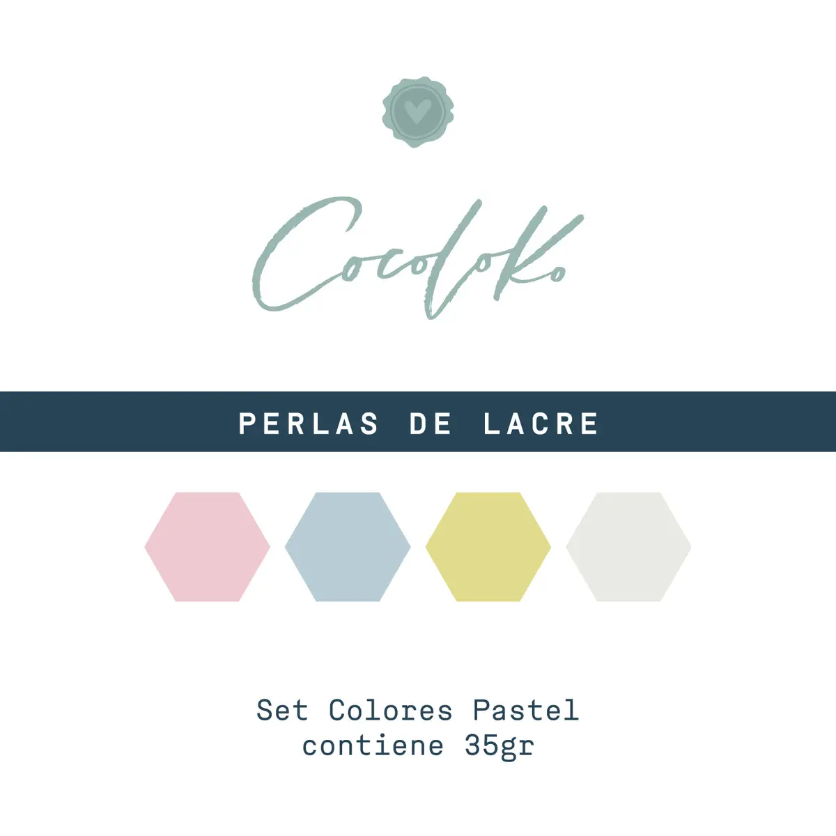 Set De Perlas De Lacre - Colores Pastel 1