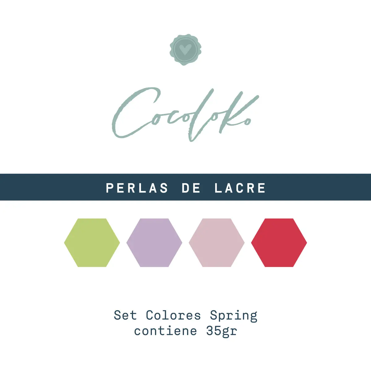 Set De Perlas De Lacre - Colores Spring 1
