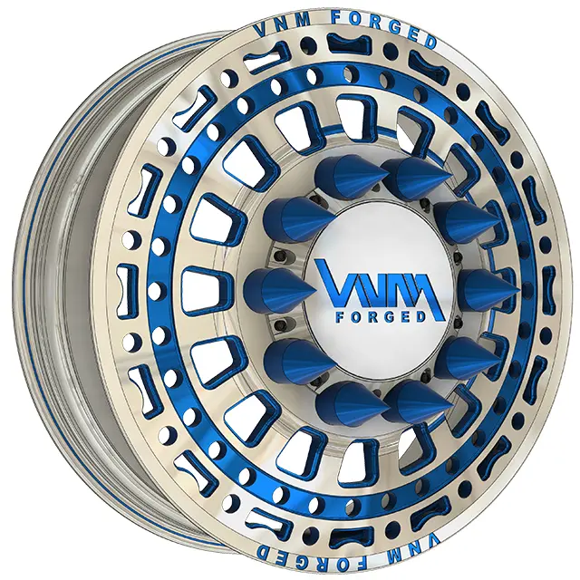 V-7 Vnm Forged Dually Wheels 10X285.75 Custom Made Truck Rims Big Rig 1