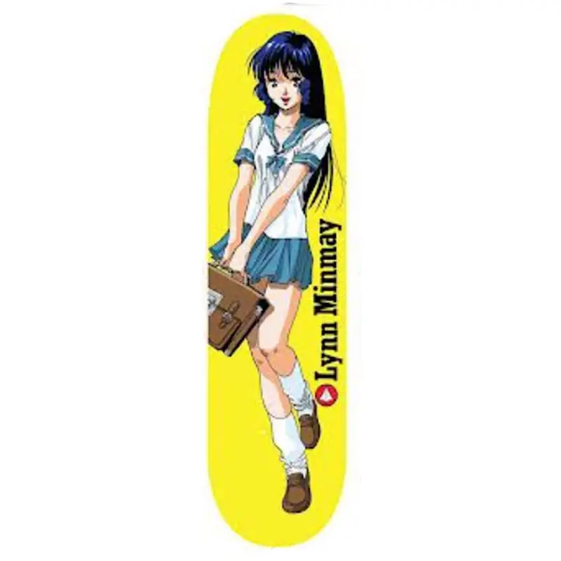 Hook-Ups 8.25" X 32.25" Minmay Skateboard Deck 1