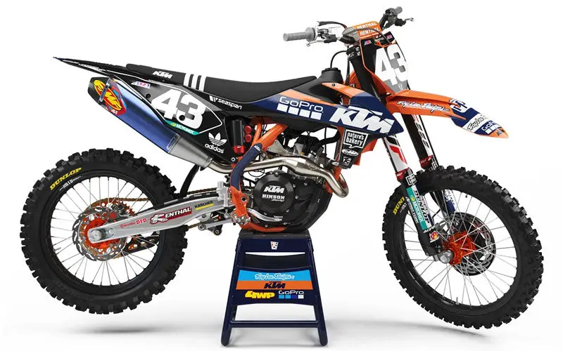 Throttle Syndicate - Tld Ktm Washougal Team Graphic Kit (Back In Black) 1