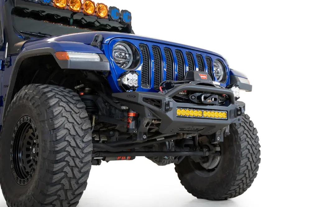 2018-2026 Jeep Jl/Jt Rock Fighter Front License Plate Bracket 1
