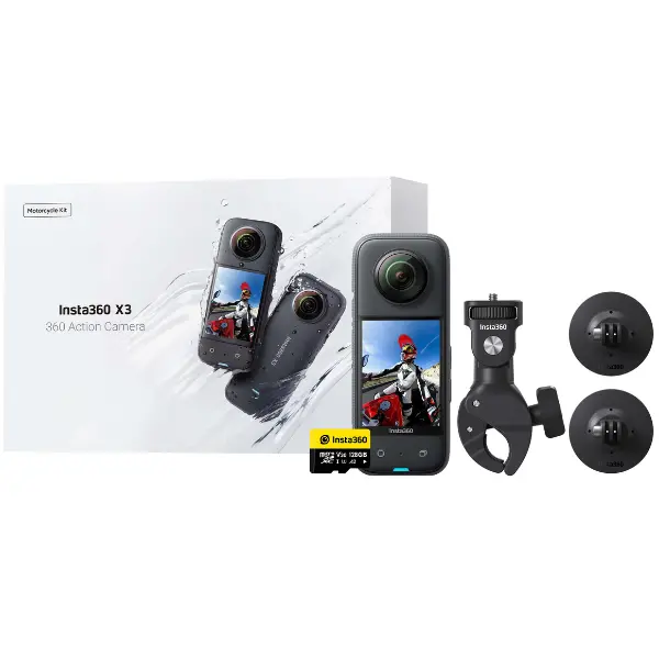 Insta360 - X3 Motorcycle Bundle 1