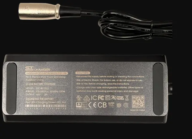 Universal Electric Bike Ebike 48V 3 Pin Xlr Plug Charger Also Compatible With Dirodi - Rover Gen1-4 1
