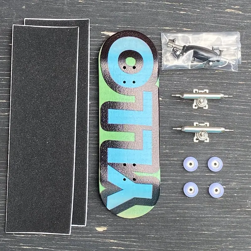 Yllo "Big Blue" Yllo Complete Fingerboard 1