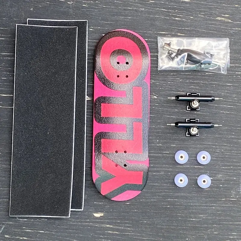 Yllo "Big Hot Pink" Yllo Complete Fingerboard 1