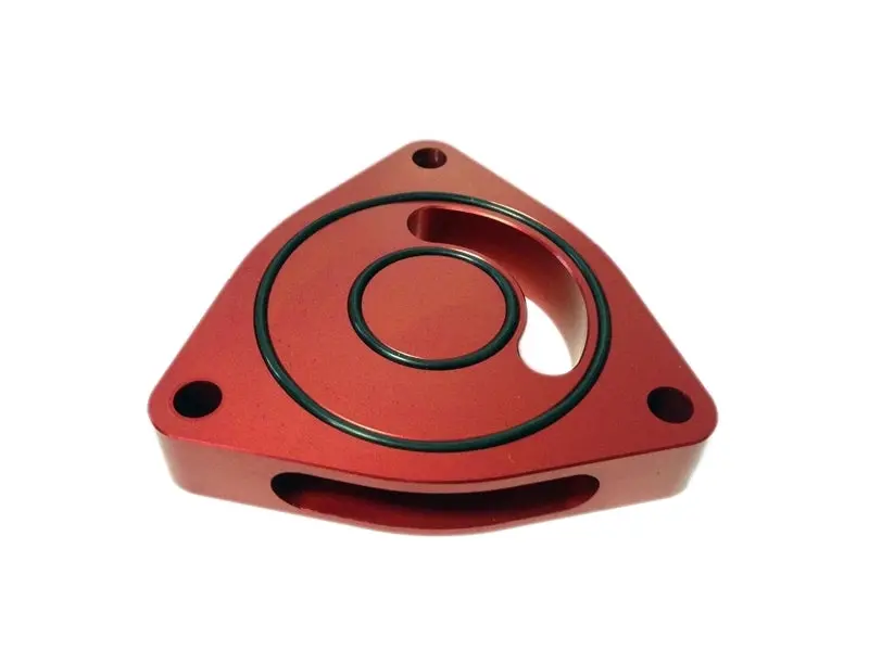 Torque Solution Bov Sound Plate – Red Anodized, For Hyundai Sonata 2.0T Turbo 1